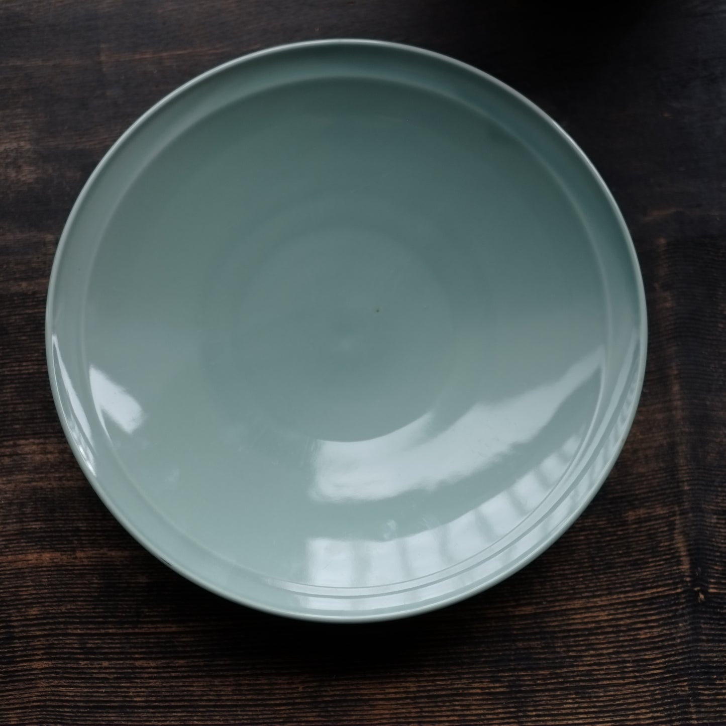 時代　青磁大皿　(20世紀)