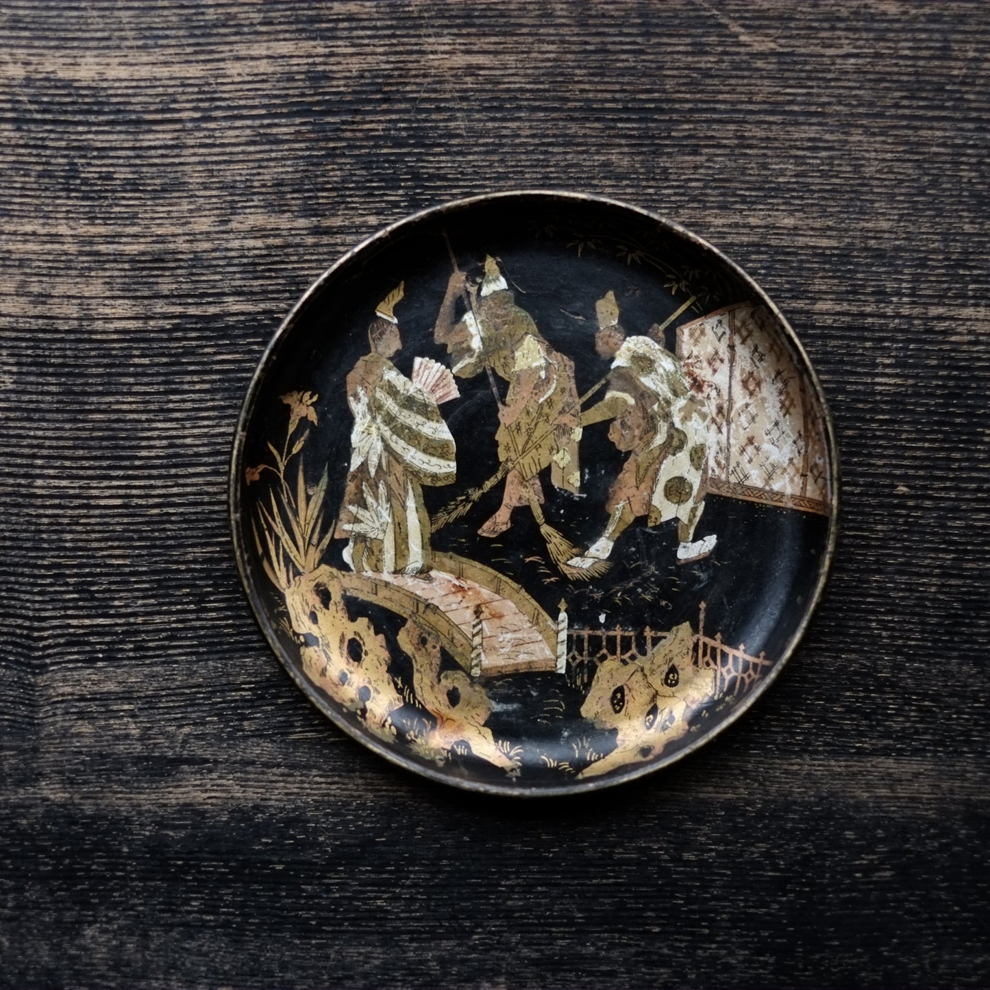 仏アンティーク　パピ・エマシェ　平皿　その2(19世紀)