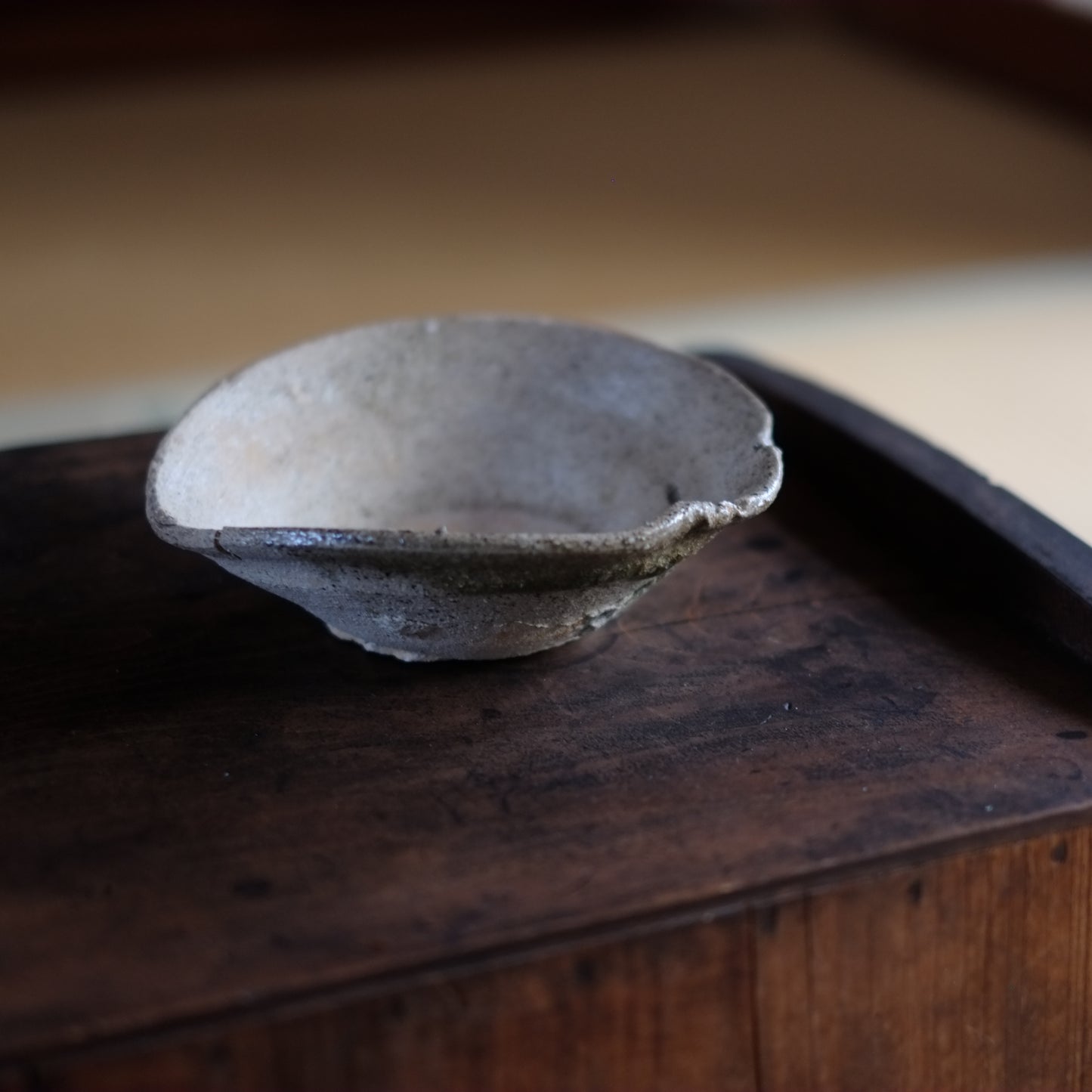 時代　常滑　自然釉　山茶碗　(鎌倉時代　12-14世紀)