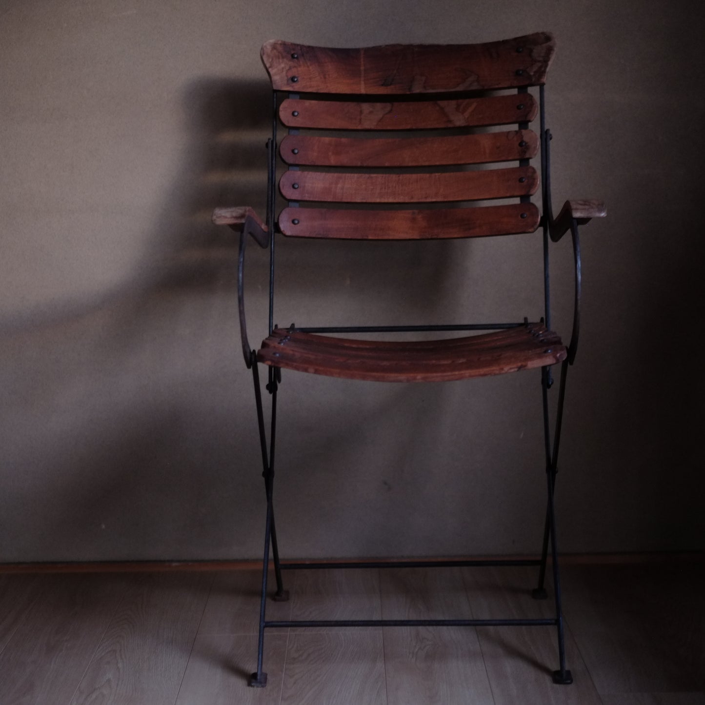 French VINTAGE アイアンウッドチェア　(1900-1950's)