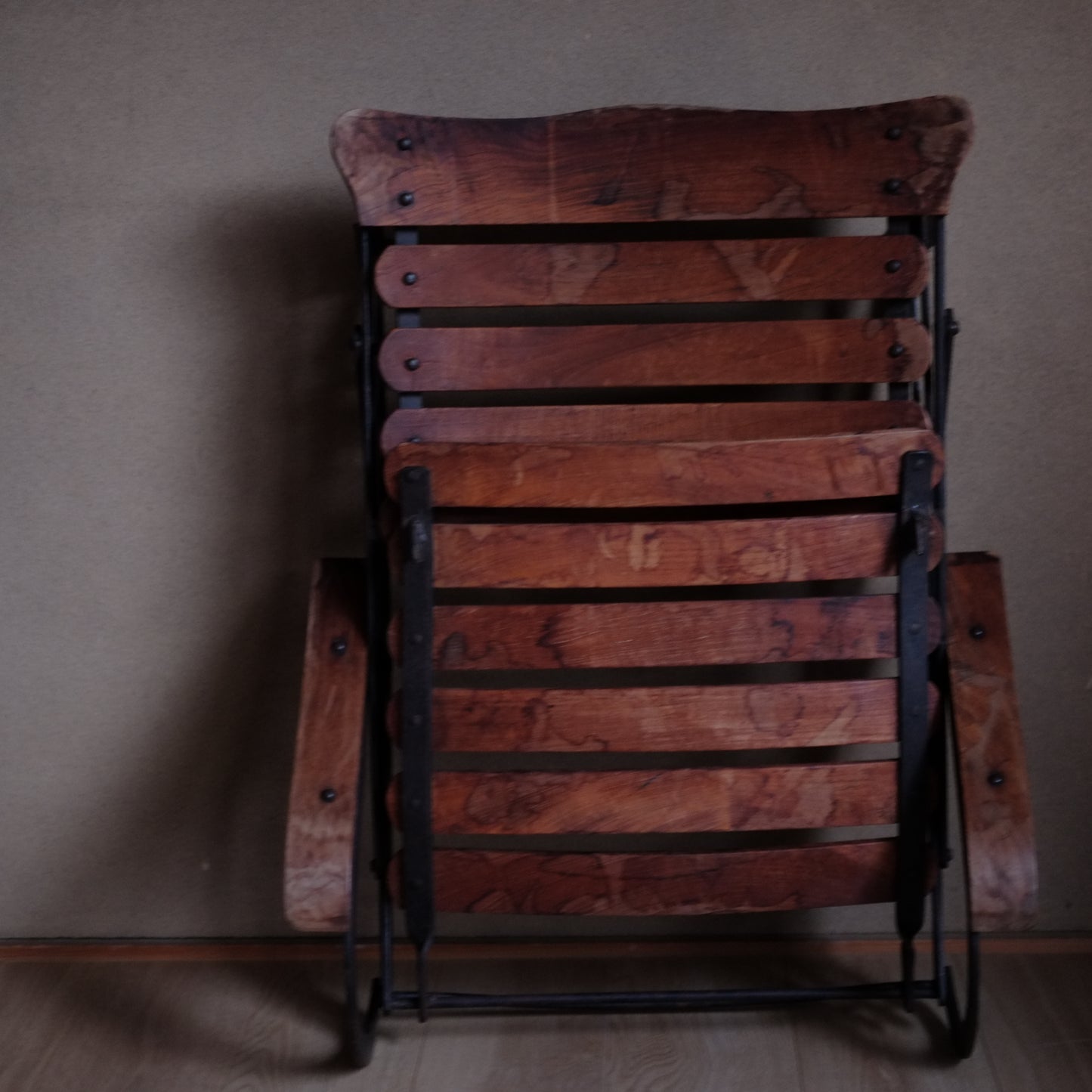 French VINTAGE アイアンウッドチェア　(1900-1950's)
