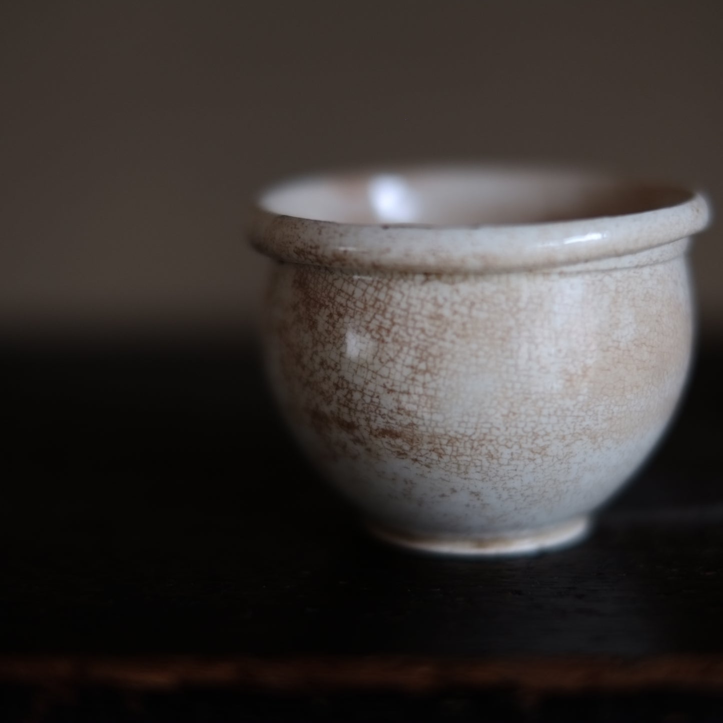 時代　欧州軟膏入　盃　(18-19世紀)