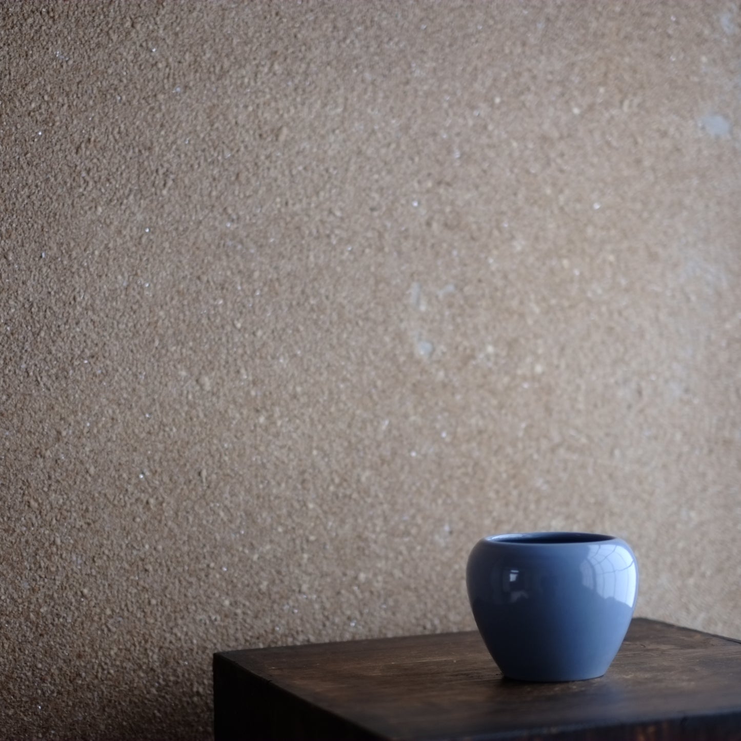 時代　薄青釉　小壺・火入　(明治期頃)