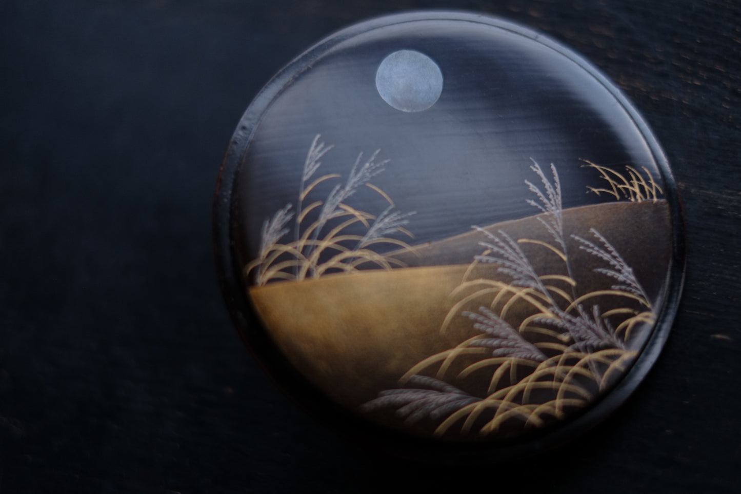 時代　研出蒔絵蓋　鉄銚子　対　燗鍋　時代箱付 (江戸時代)