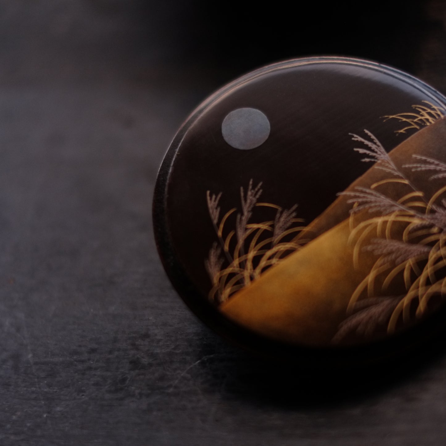 時代　研出蒔絵蓋　鉄銚子　対　燗鍋　時代箱付 (江戸時代)