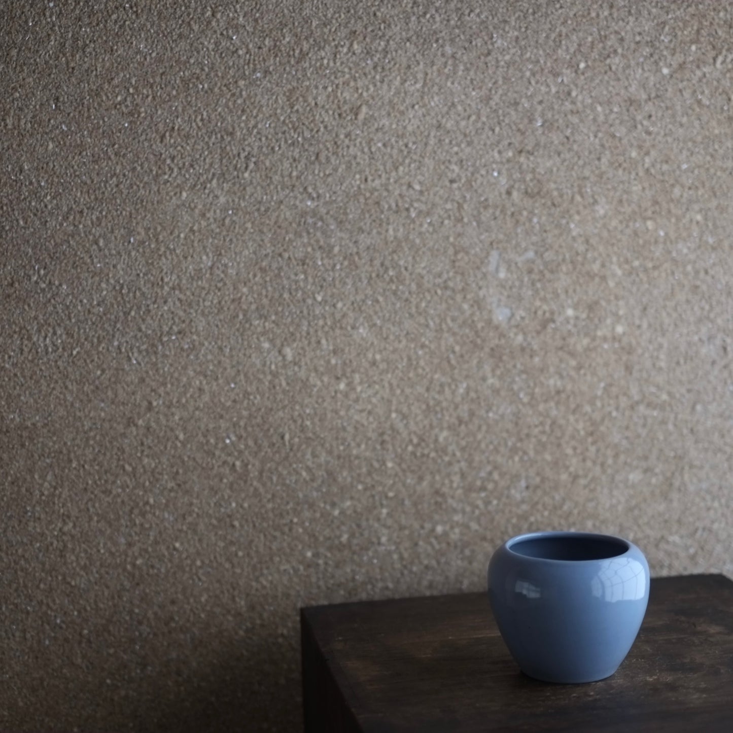 時代　薄青釉　小壺・火入　(明治期頃)