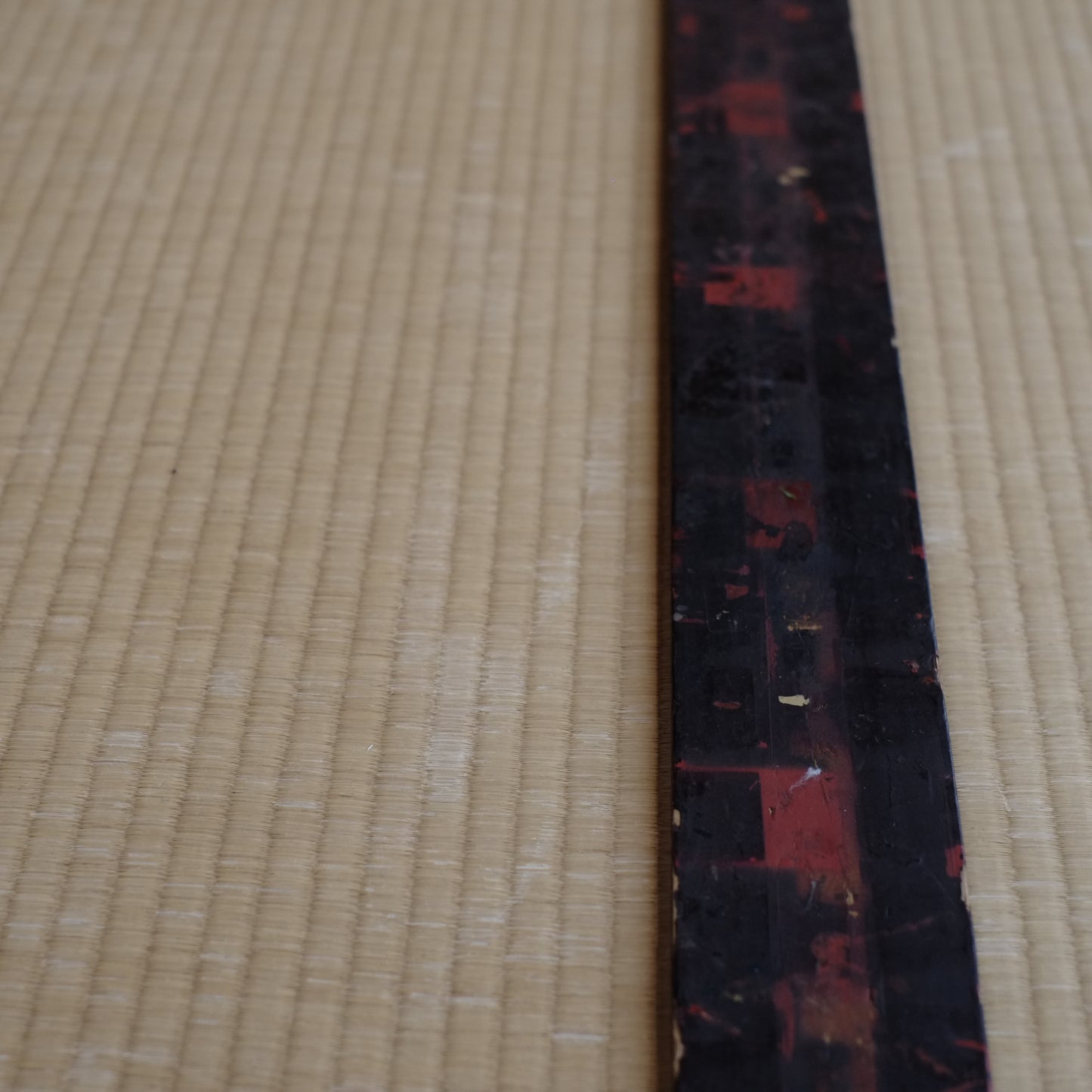 時代　漆職人　赤黒板　垂發　敷板
