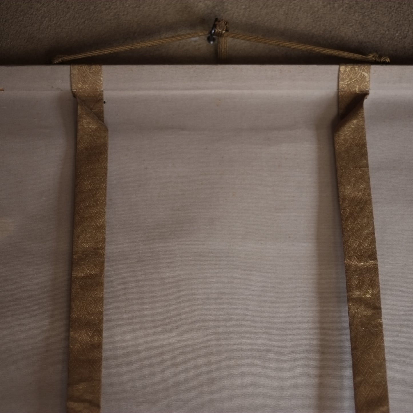 時代　紙本肉筆彩色　七福神図　掛軸 (江戸後期-明治時代)