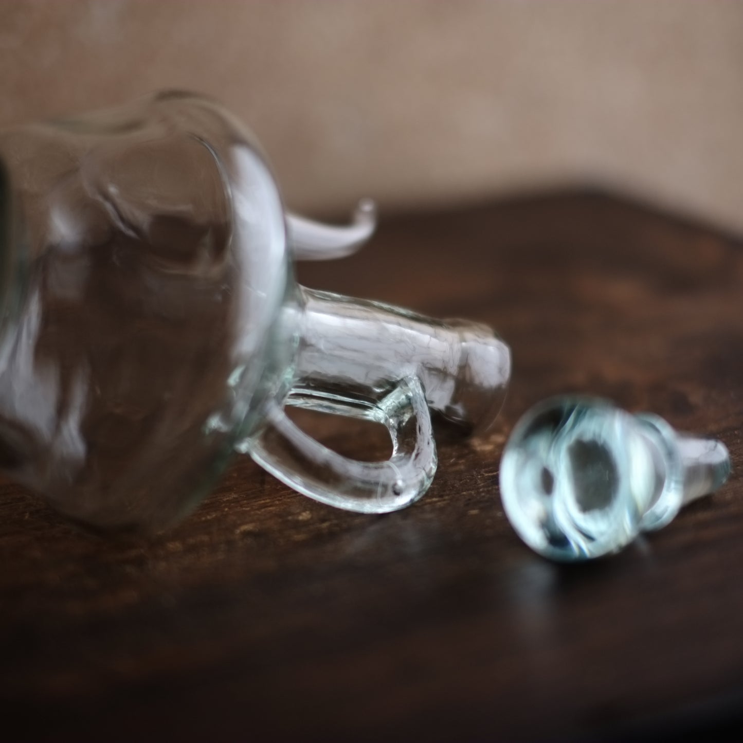 時代　ガラス　香瓶　水差　(20世紀)