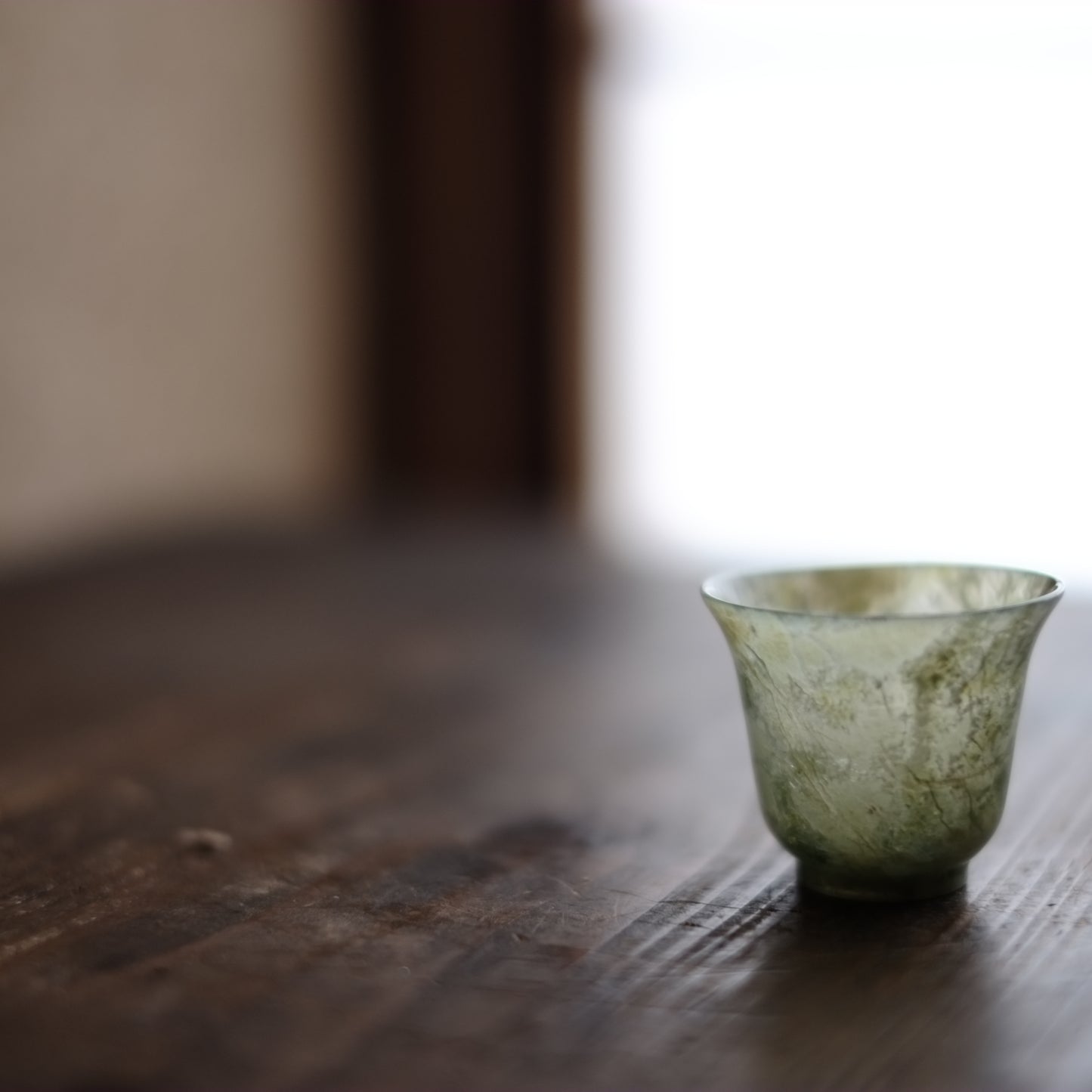 時代　唐物 玉石杯　一對（二客セット）