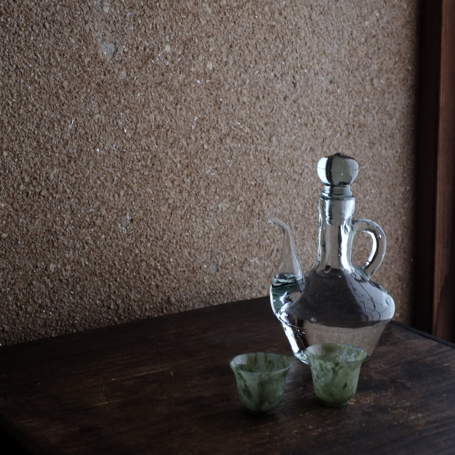 時代　ガラス　香瓶　水差　(20世紀)