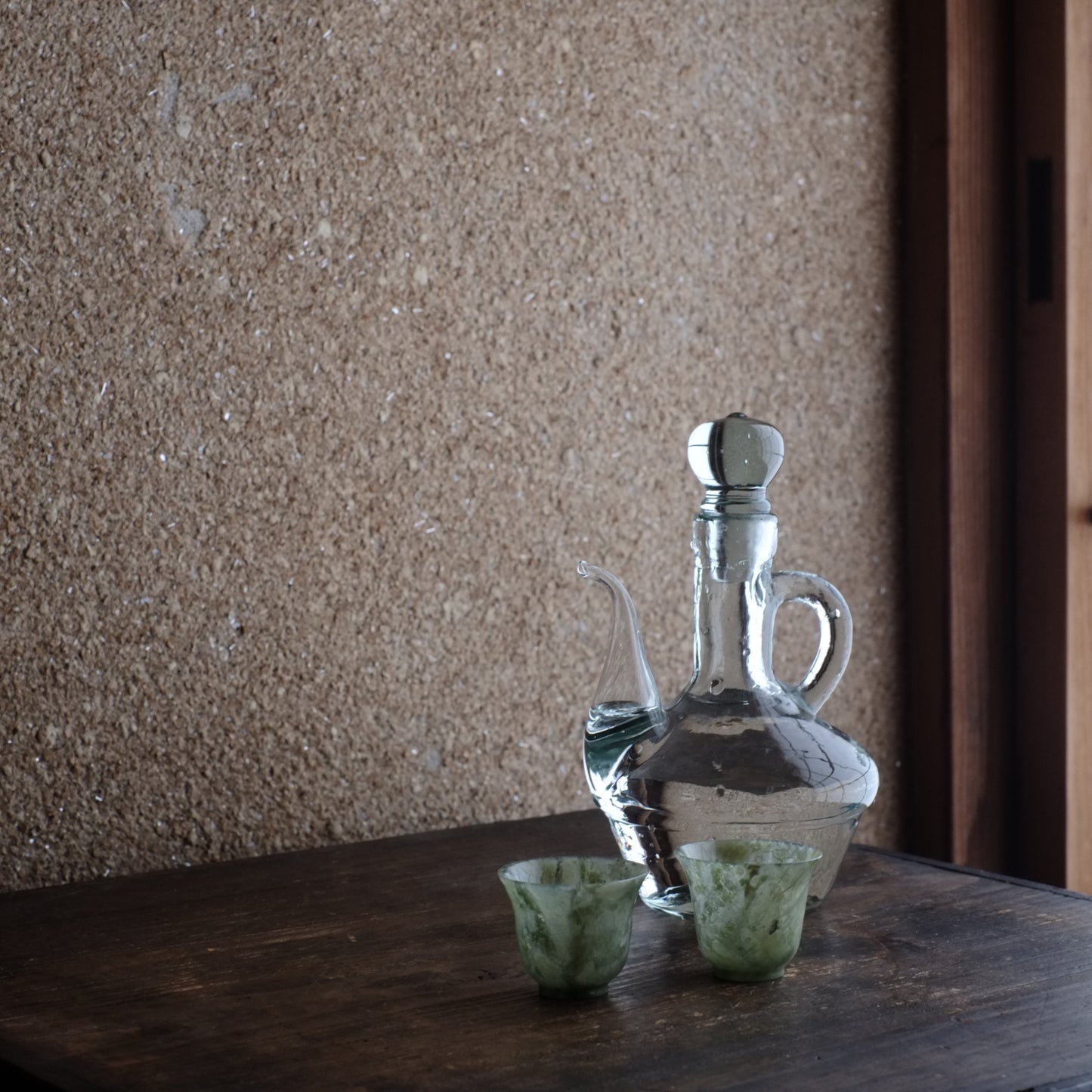 時代　ガラス　香瓶　水差　(20世紀)