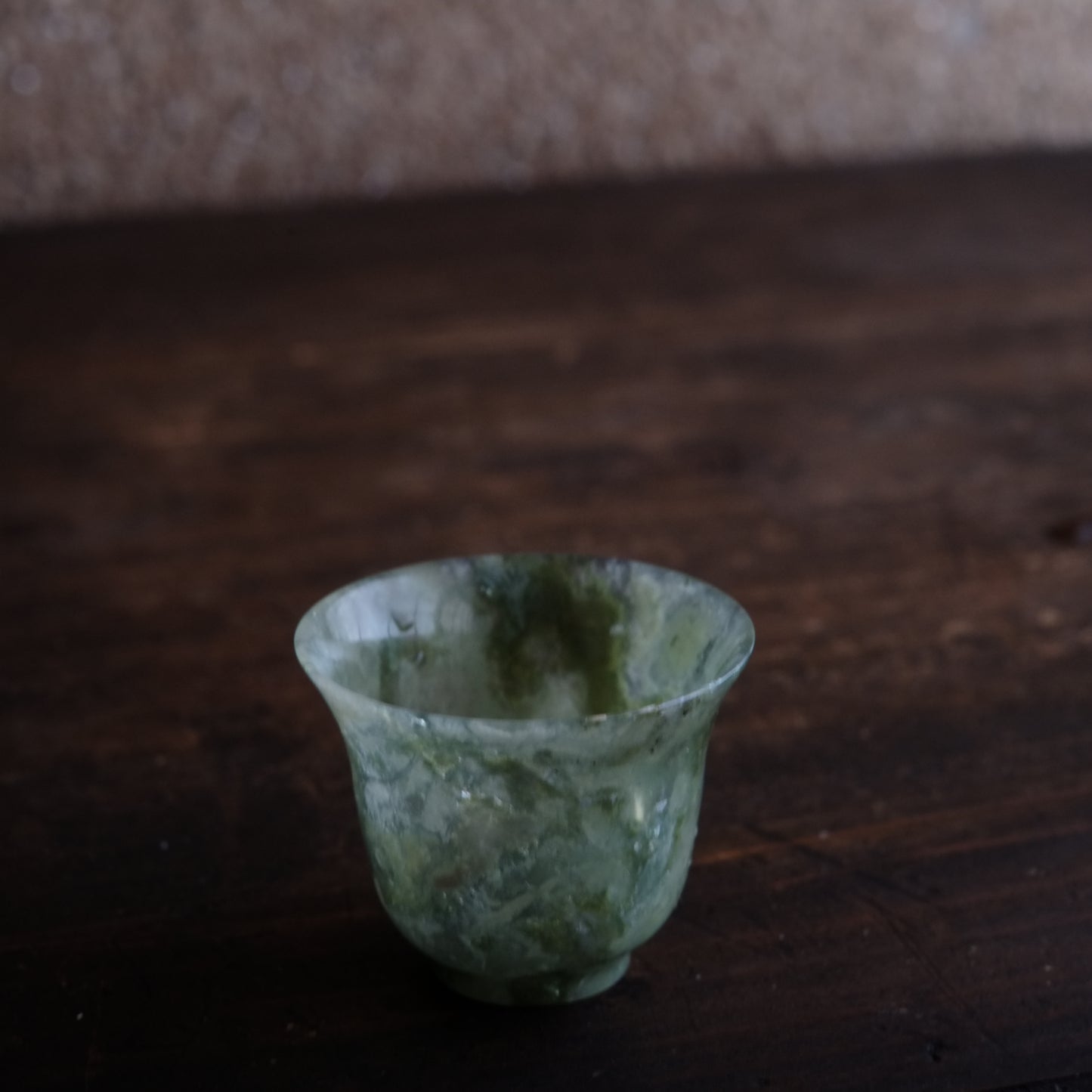 時代　唐物 玉石杯　一對（二客セット）