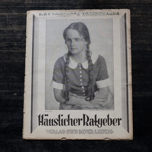 Häuslicher Ratgeber ドイツ 服飾誌 (1920's)