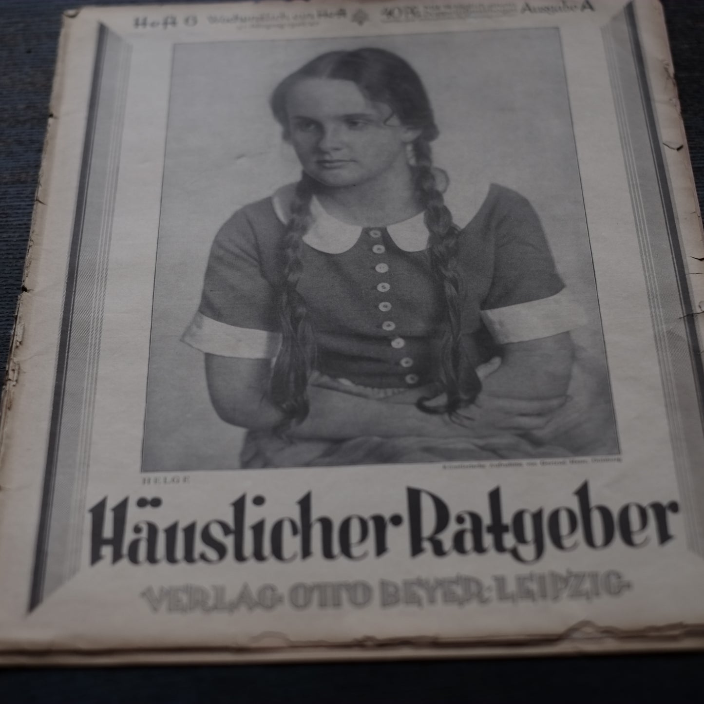 Häuslicher Ratgeber 　ドイツ　服飾誌　（1920's）