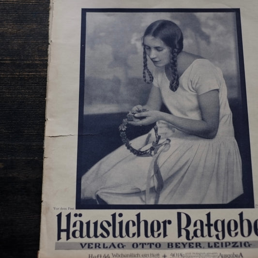 Häuslicher Ratgeber ドイツ 服飾誌 その2(1920's)