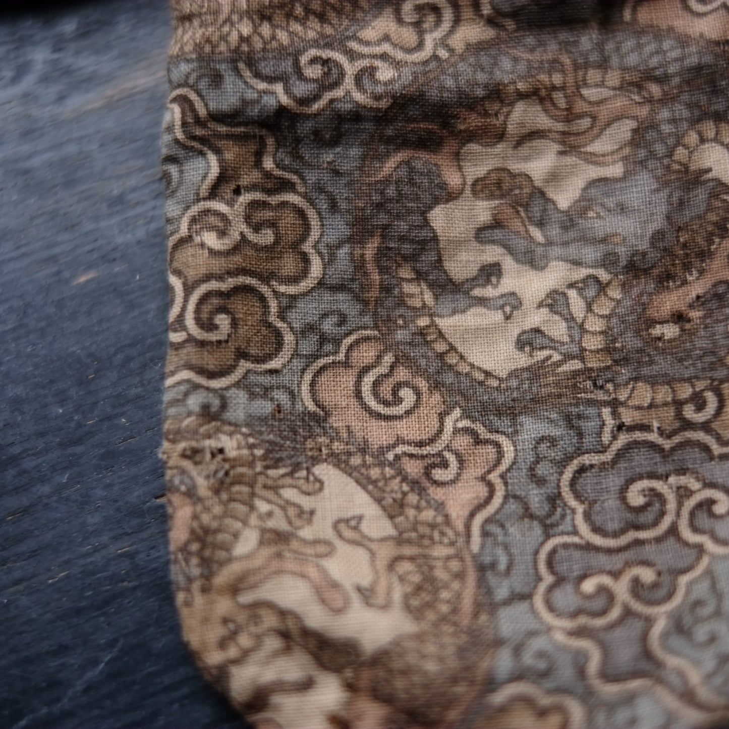 時代　研出蒔絵蓋　鉄銚子　対　燗鍋　時代箱付 (江戸時代)