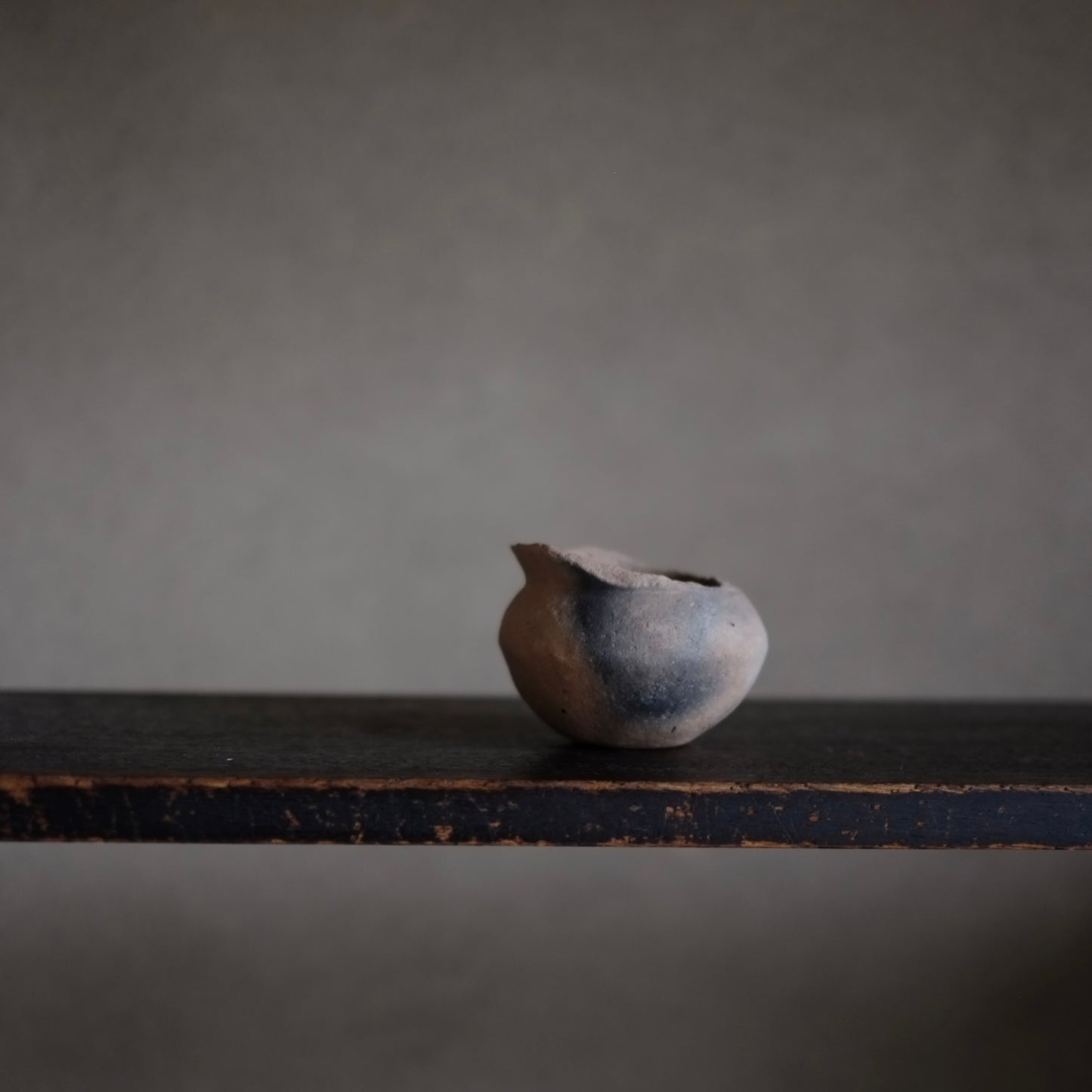 時代　黒斑　弥生土器・土師器小壺　(弥生〜古墳時代)