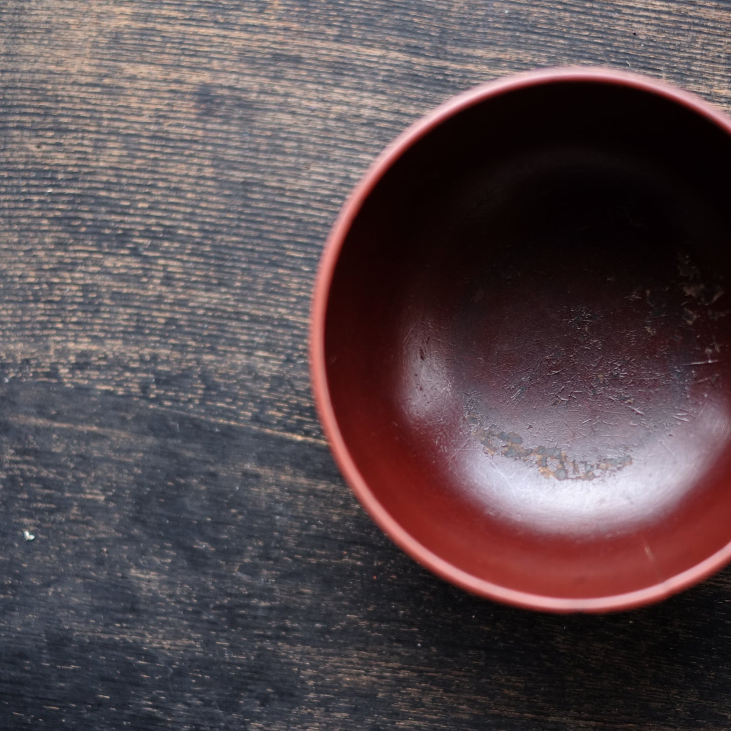 時代　能登方面　赤色漆塗椀　(江戸時代18-19世紀)