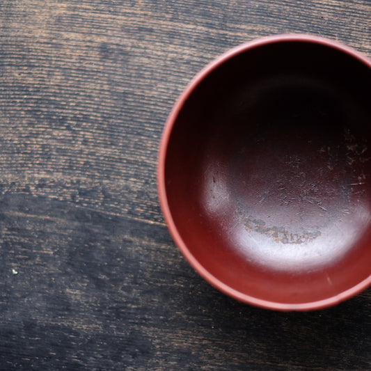 時代 能登方面 赤色漆塗椀 (江戸時代18-19世紀)