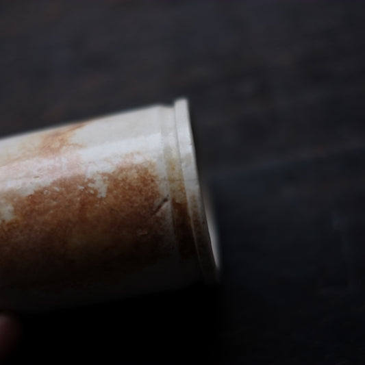 時代 イギリス ストーンウェア ジャムポット(19世紀末-20世紀半)