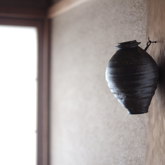 時代　南蛮粽　掛花入　（17–19世紀）