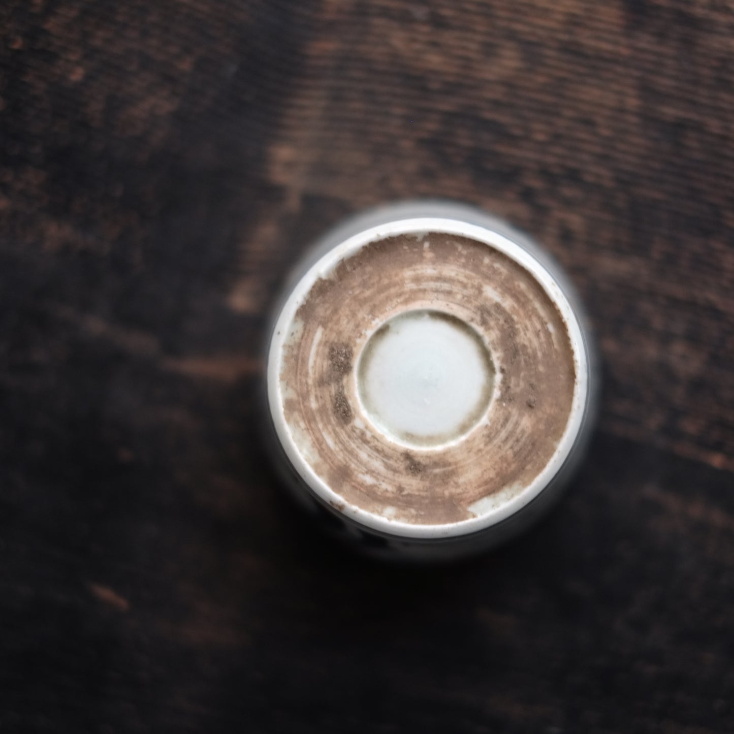 古伊万里　竹笹文蕎麦猪口　(江戸後期)