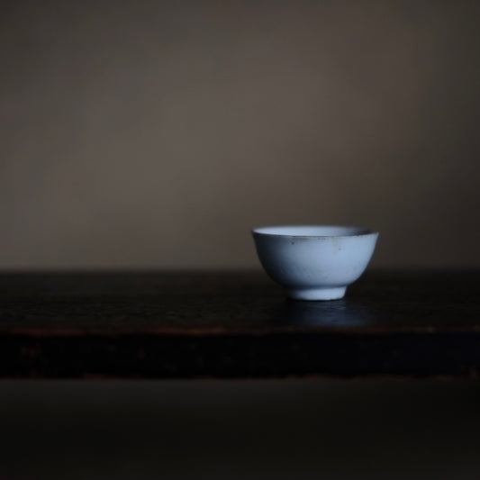 時代　白磁　盃　  煎茶碗