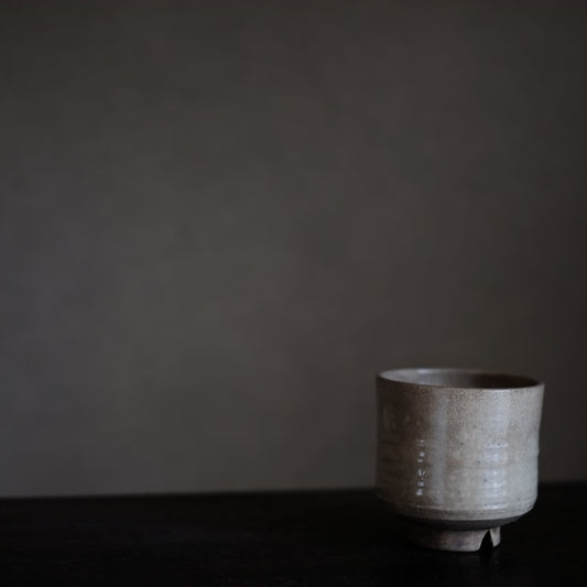 時代 萩焼筒茶碗 湯呑