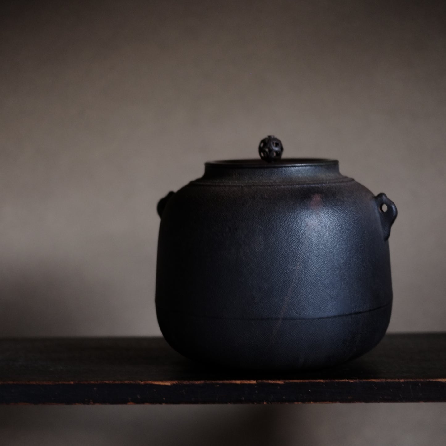 時代　霙肌茶釜