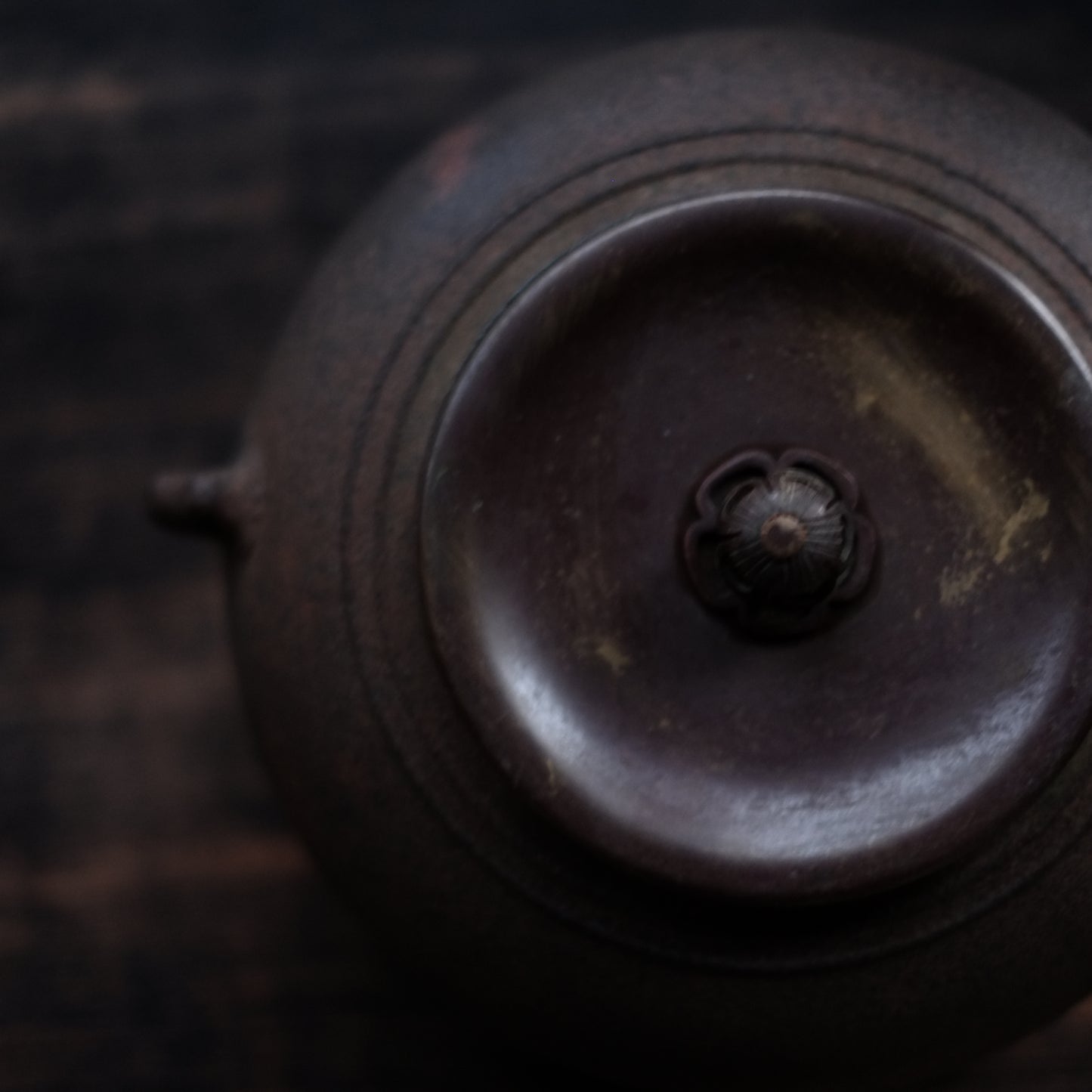 時代　霙肌茶釜