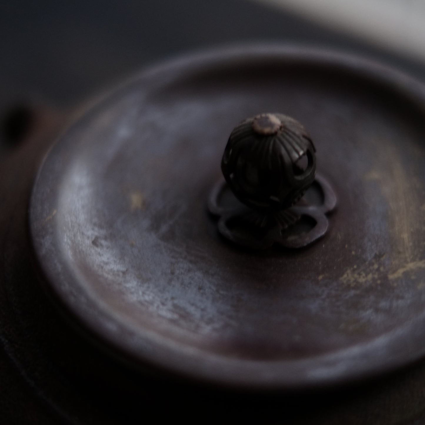 時代　霙肌茶釜