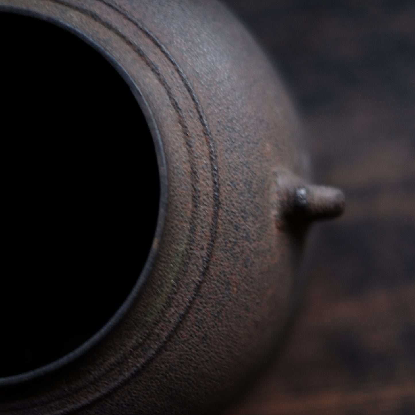 時代　霙肌茶釜