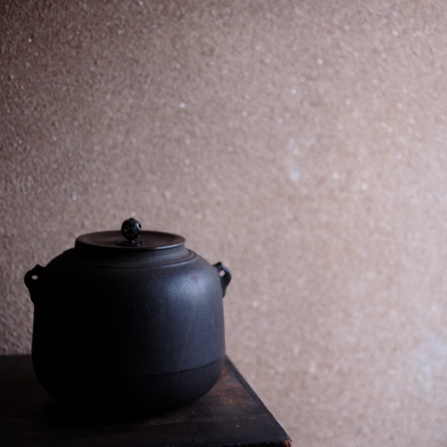 時代　霙肌茶釜