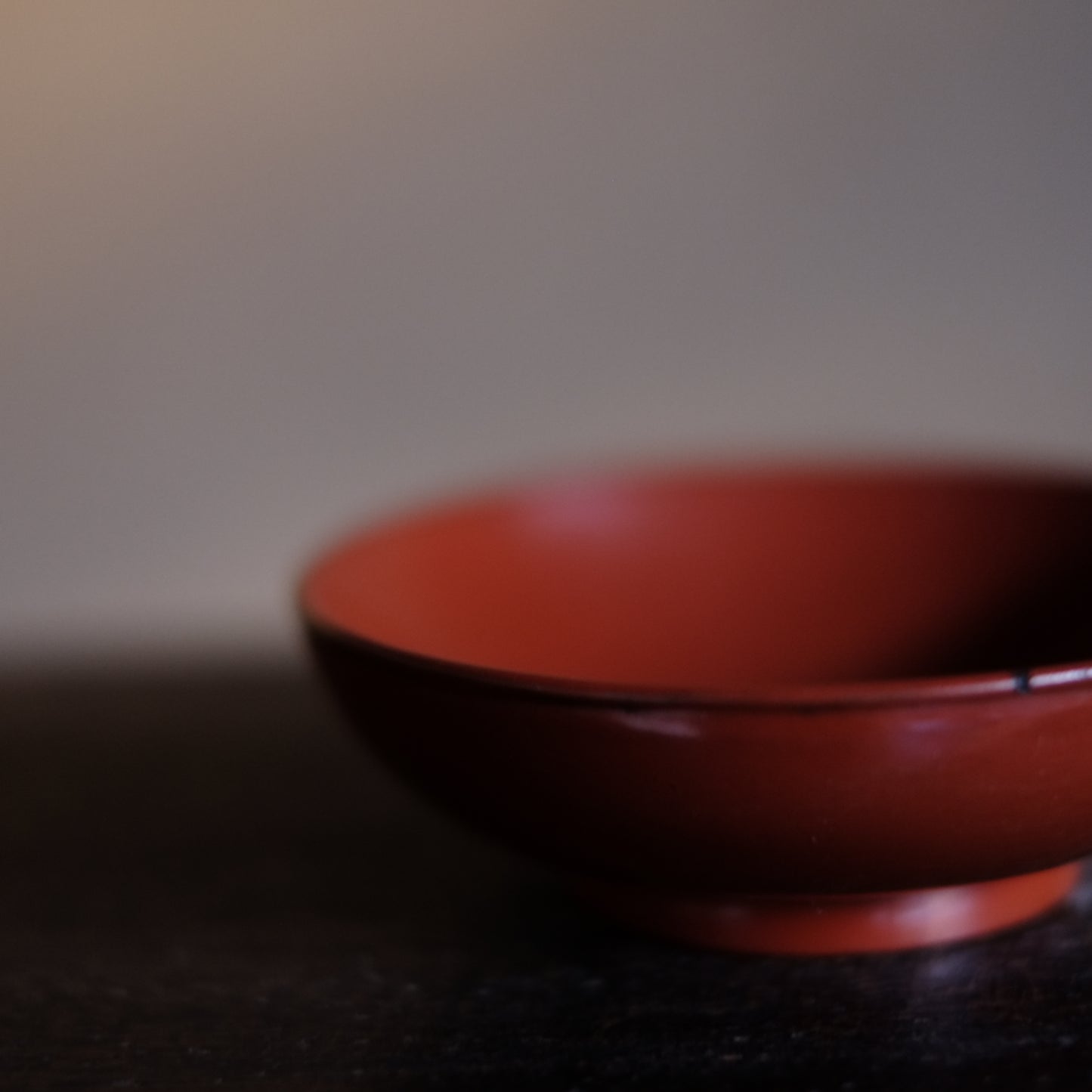 時代　吉野地方　根来　平椀&平皿　二客セット　(江戸時代)