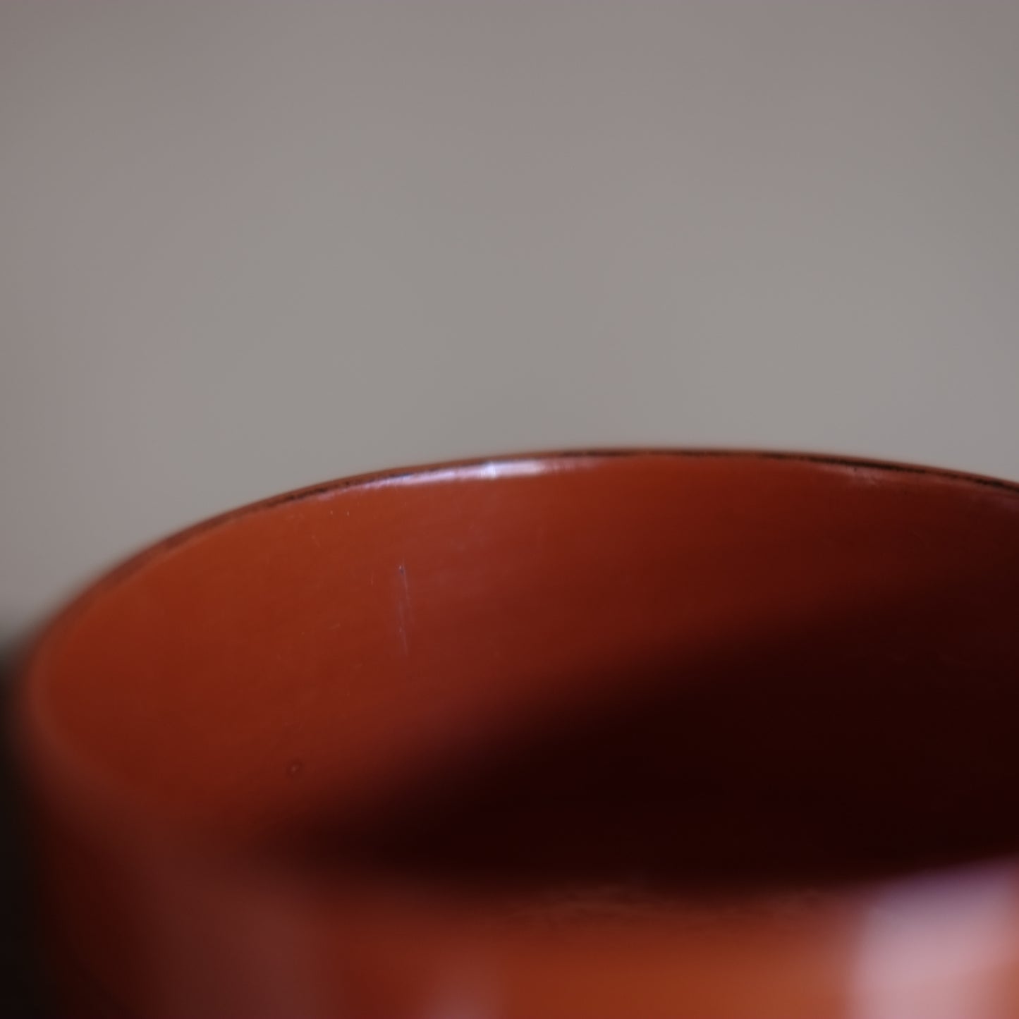 時代　吉野地方　根来蓋付壺椀　5客セット B　(江戸時代)