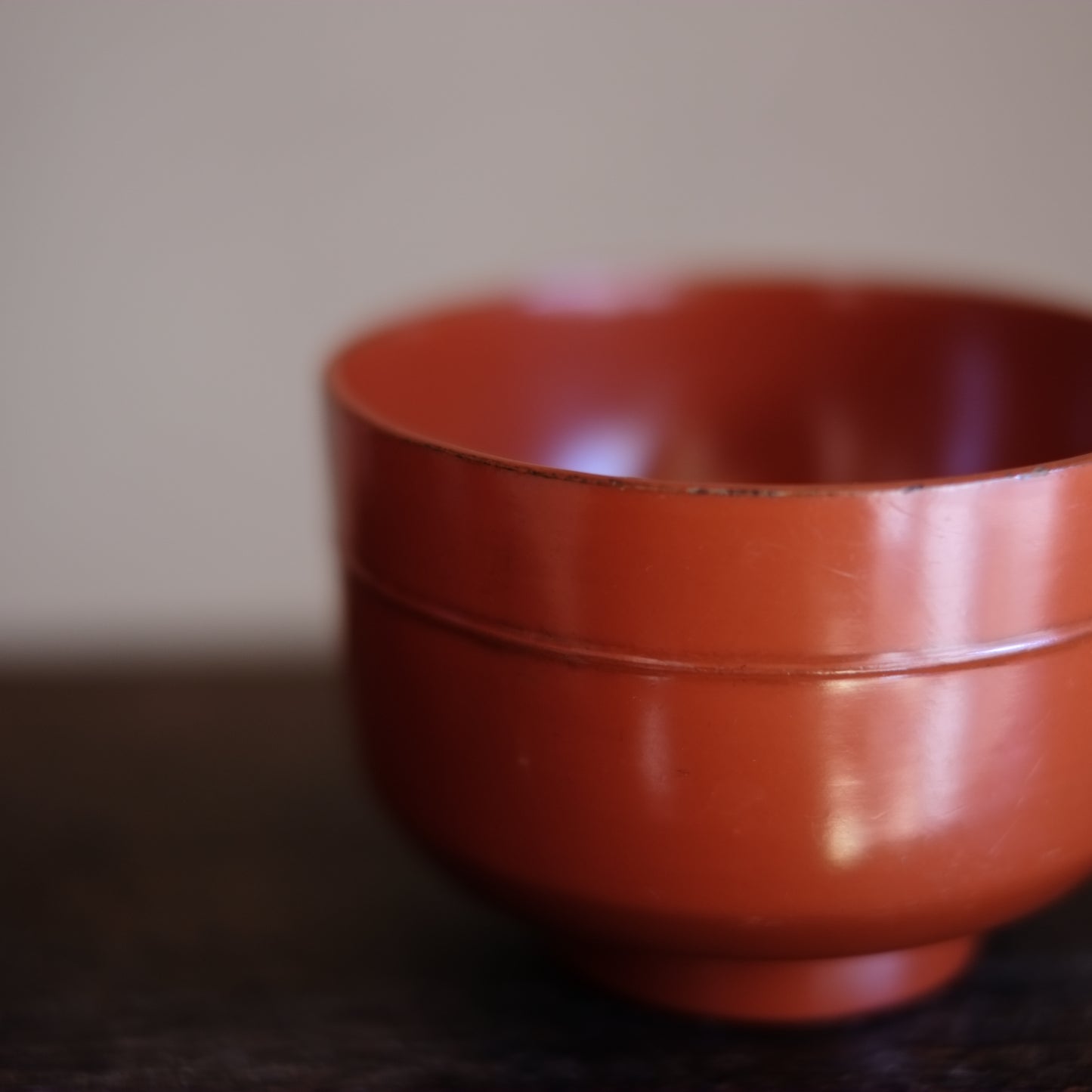 時代　吉野地方　根来蓋付壺椀　5客セット　A　(江戸時代)