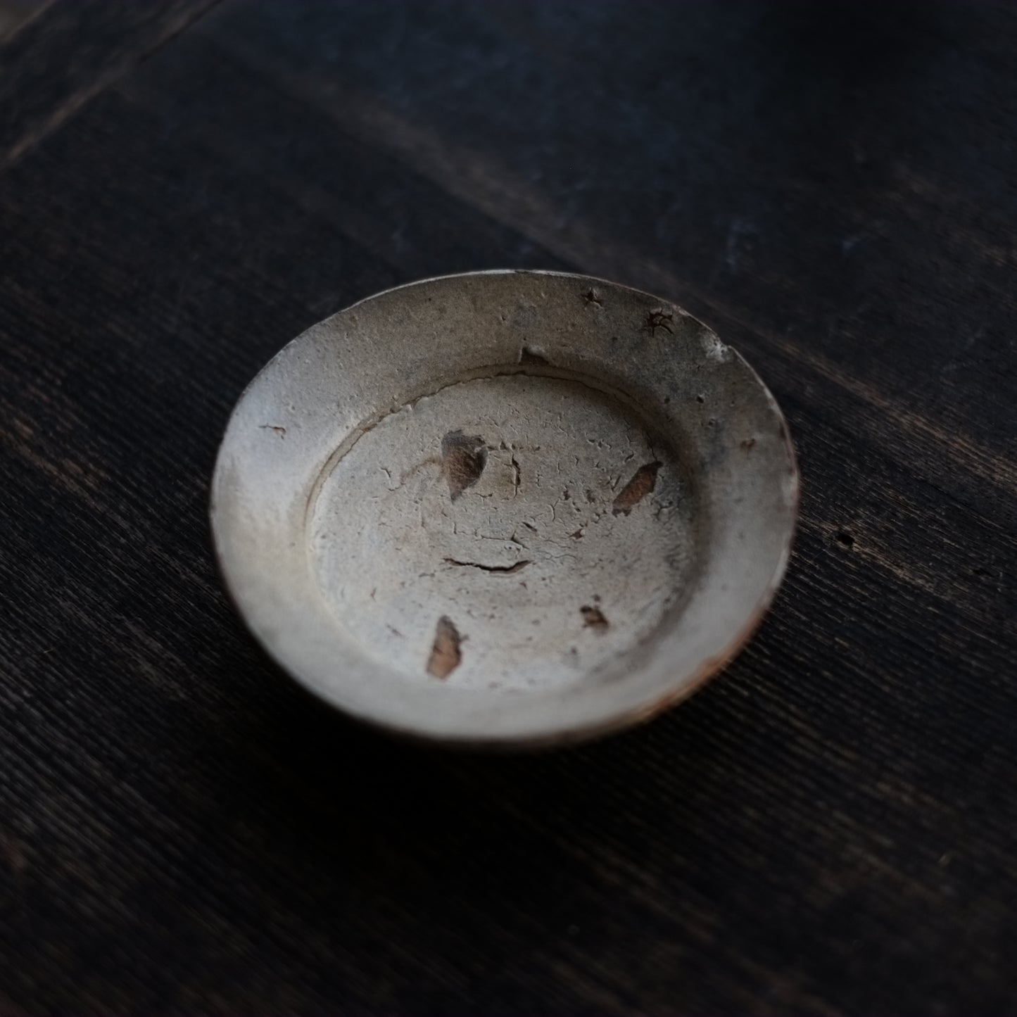 時代　古唐津平盃・小皿　（桃山-江戸初期)