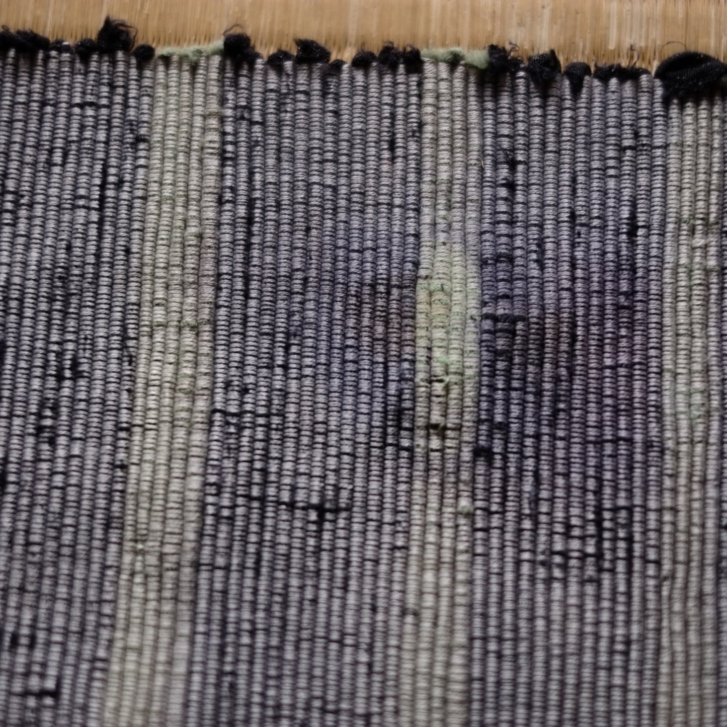 時代　裂織　半幅帯(大正-昭和期初期)