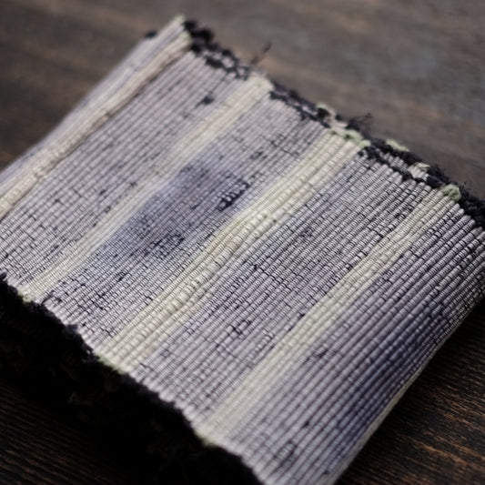 時代　裂織　半幅帯(大正-昭和期初期)