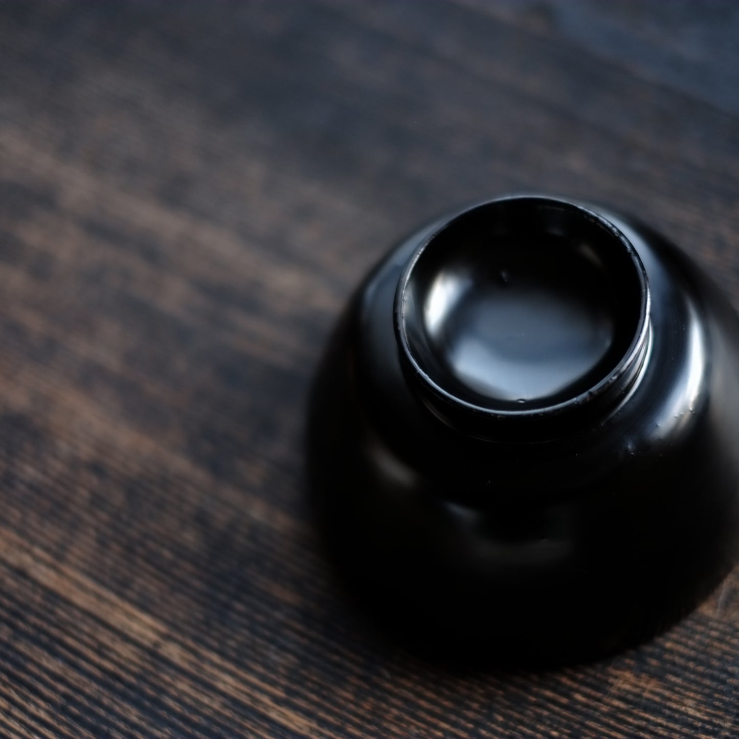 時代　縁金黒漆椀　(江戸時代)  19世紀