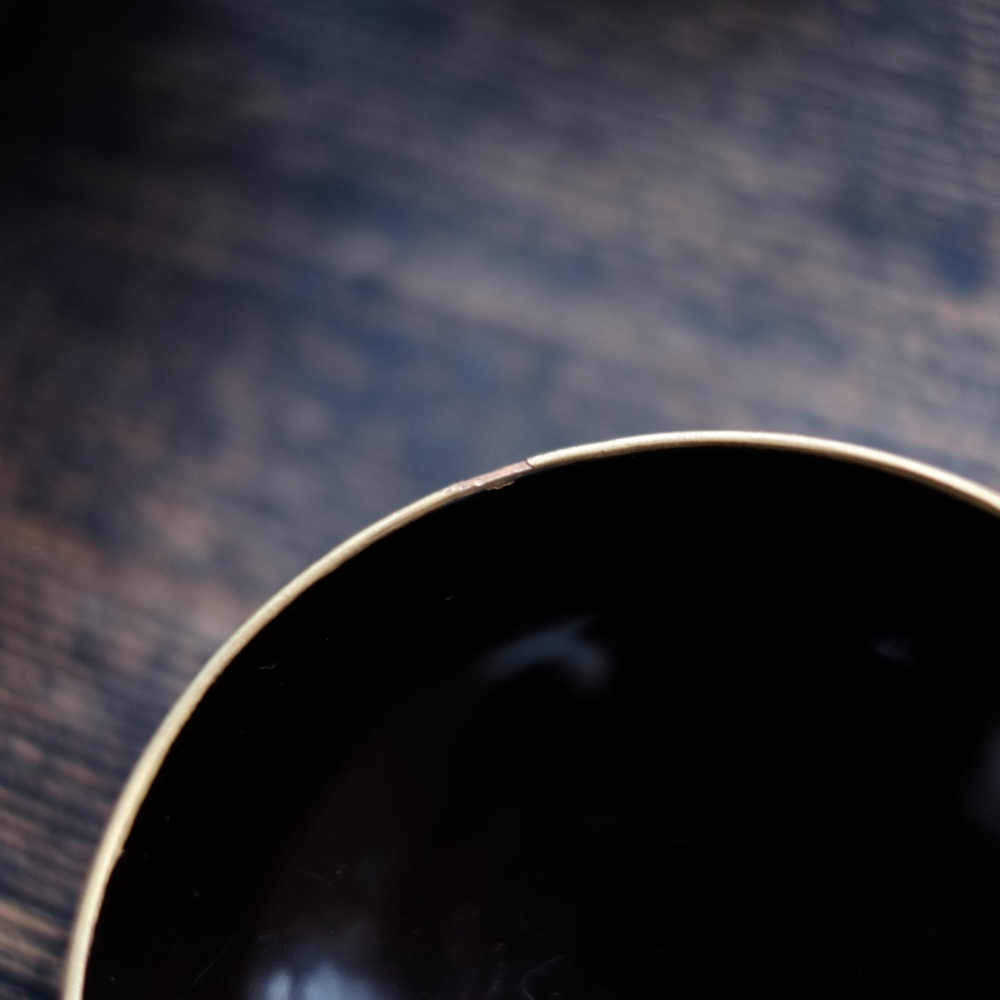 時代　黒漆塗　四つ椀　(幕末-明治期)  19世紀末