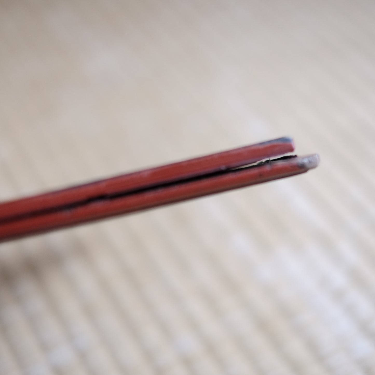 時代　縁朱木地塗五段重箱　（幕末-明治初期)19世紀末