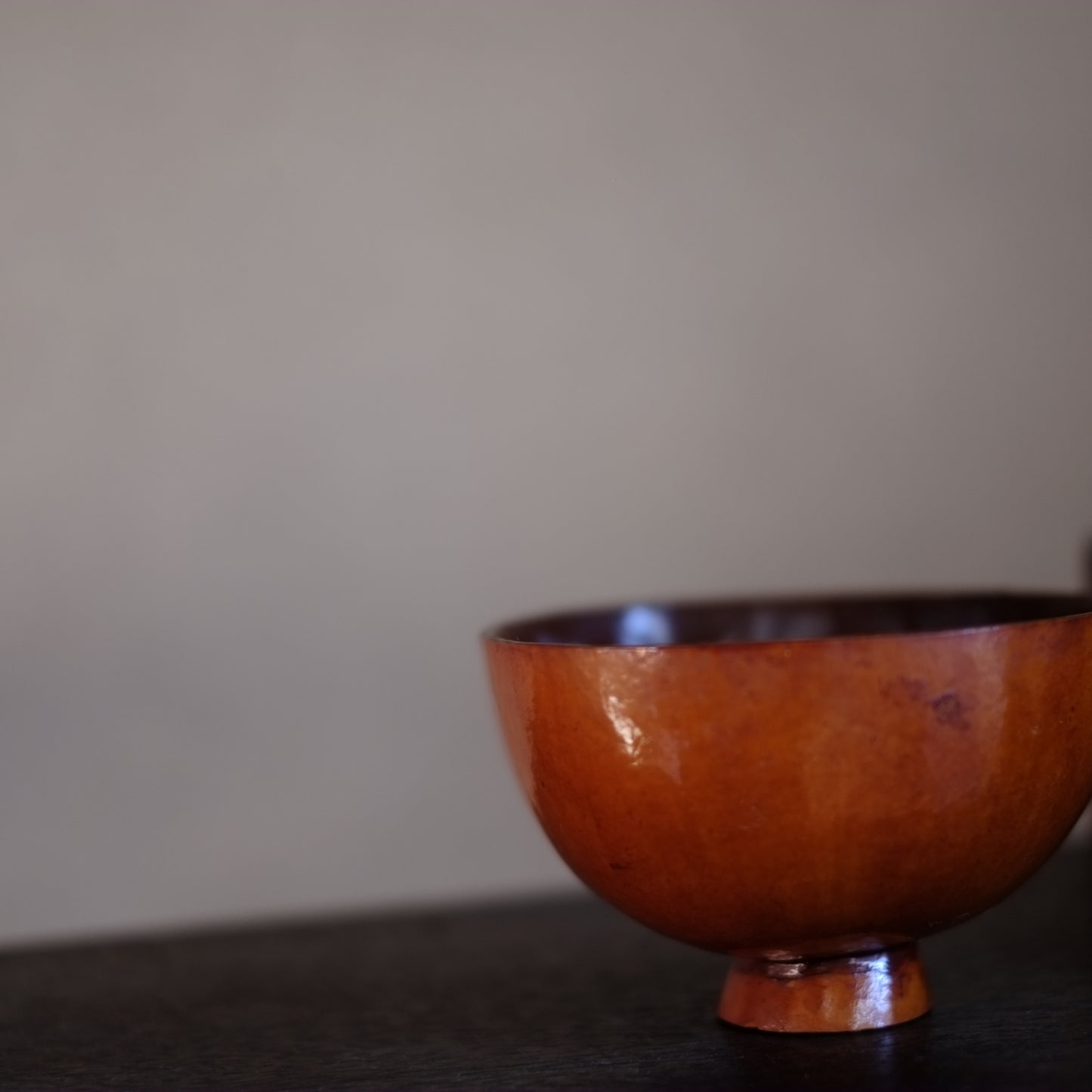 時代　瓢箪胎漆塗椀　（19〜20世紀）