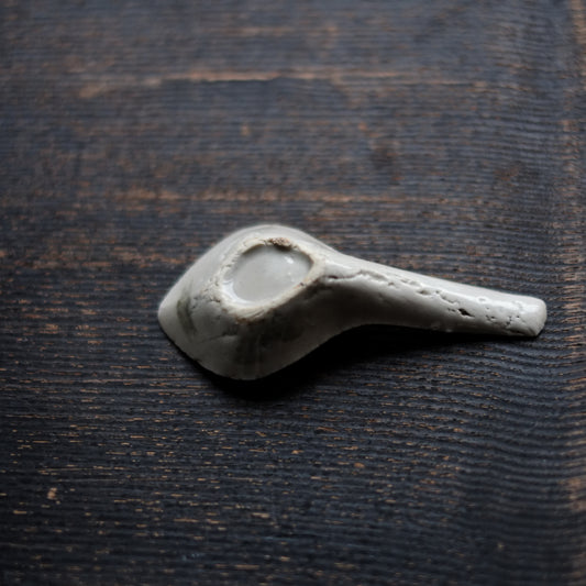 時代 青花唐草文散蓮華 C (明-清朝)