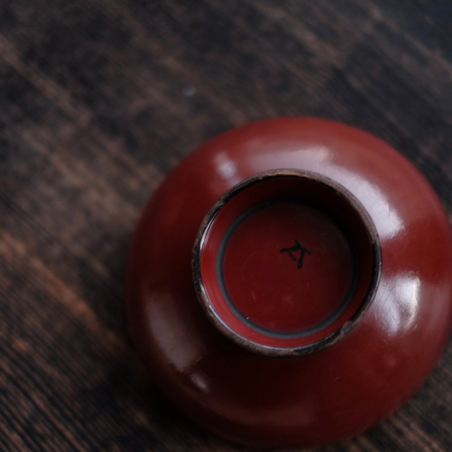 時代　能登方面　赤色漆塗椀　(江戸時代18-19世紀)