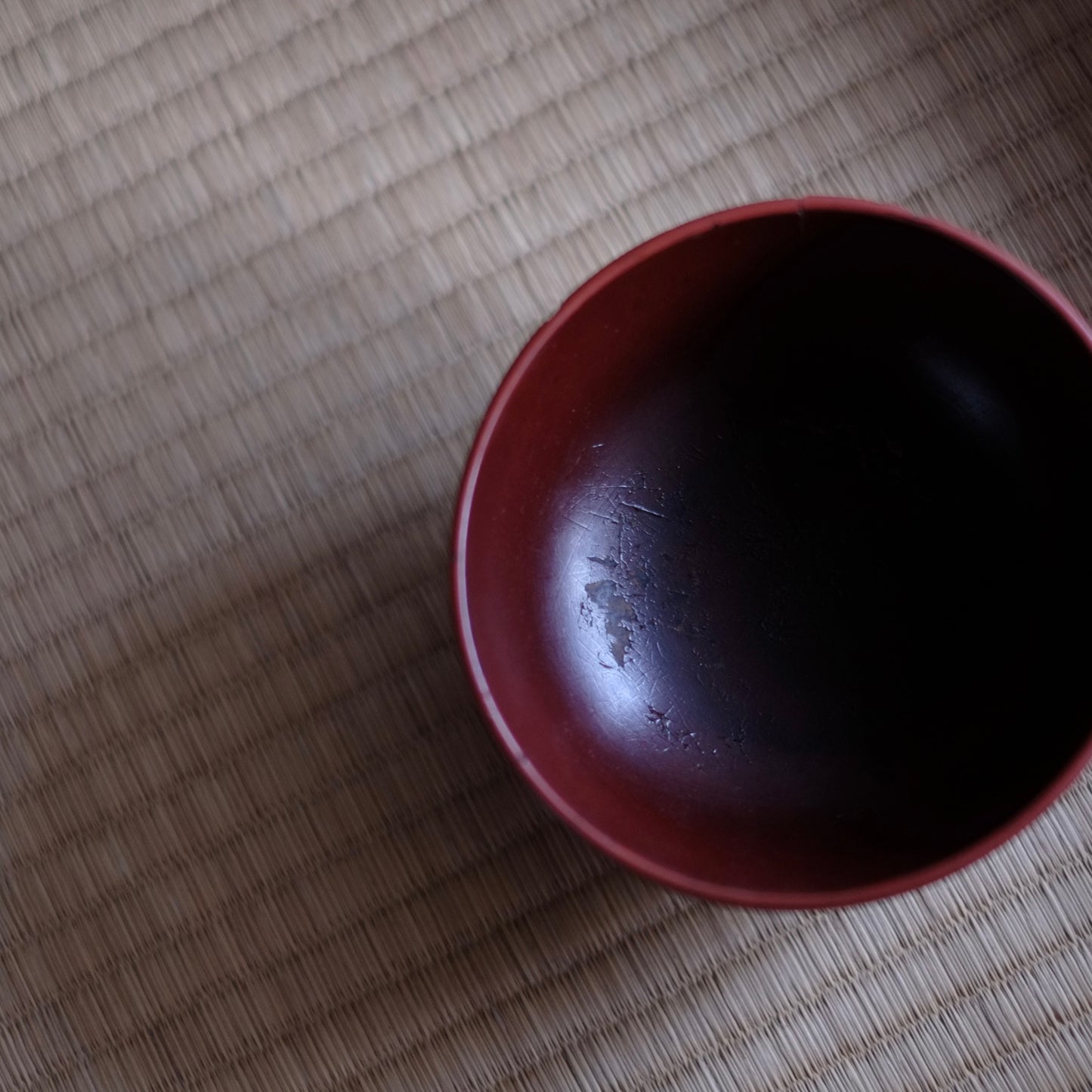 時代　能登方面　赤色漆塗椀　(江戸時代18-19世紀)