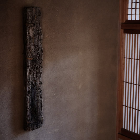 時代　虫喰侘古材舟板　(伝伊根町)