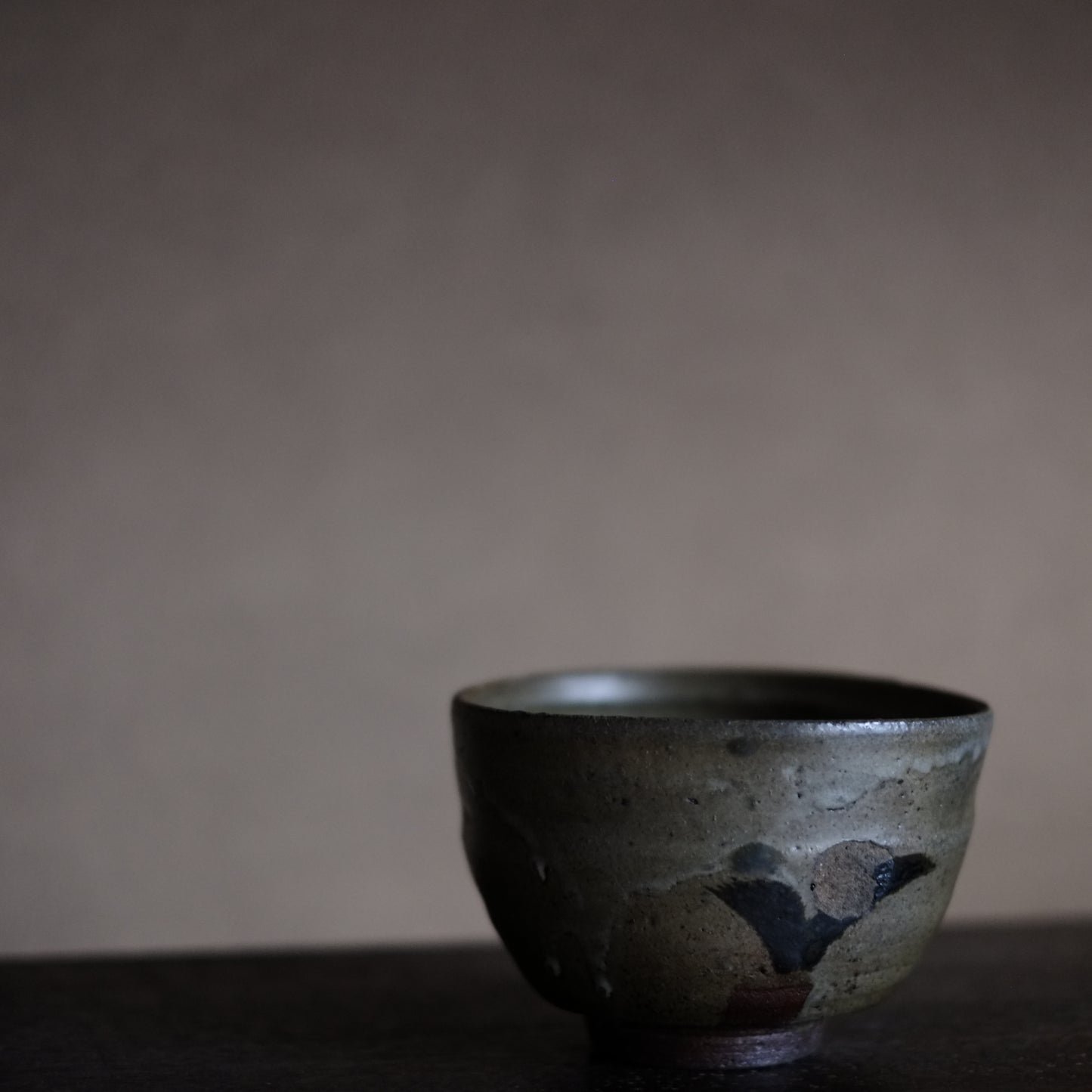 時代　絵唐津茶碗　(江戸中期-後期)