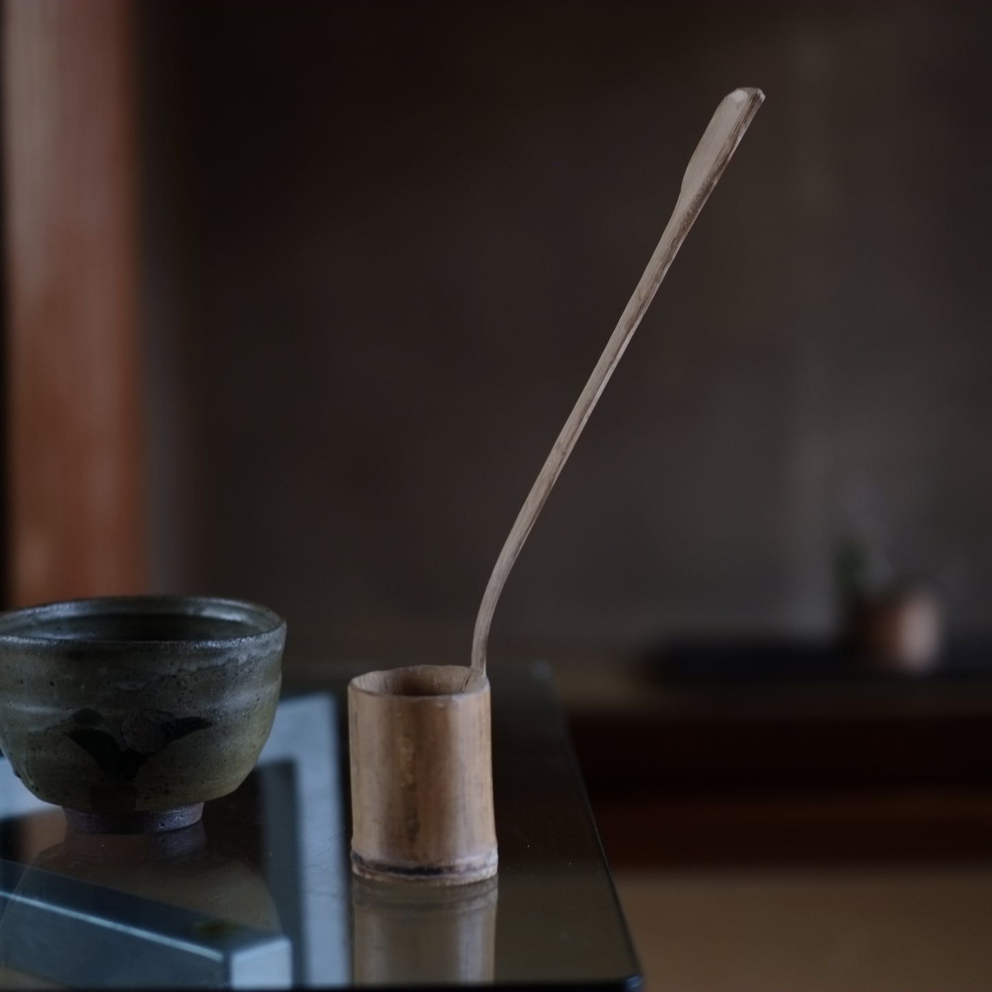 時代　絵唐津茶碗　(江戸中期-後期)